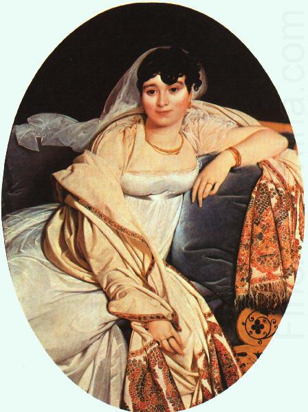 Jean-Auguste Dominique Ingres Portrait of Mme.Riviere china oil painting image